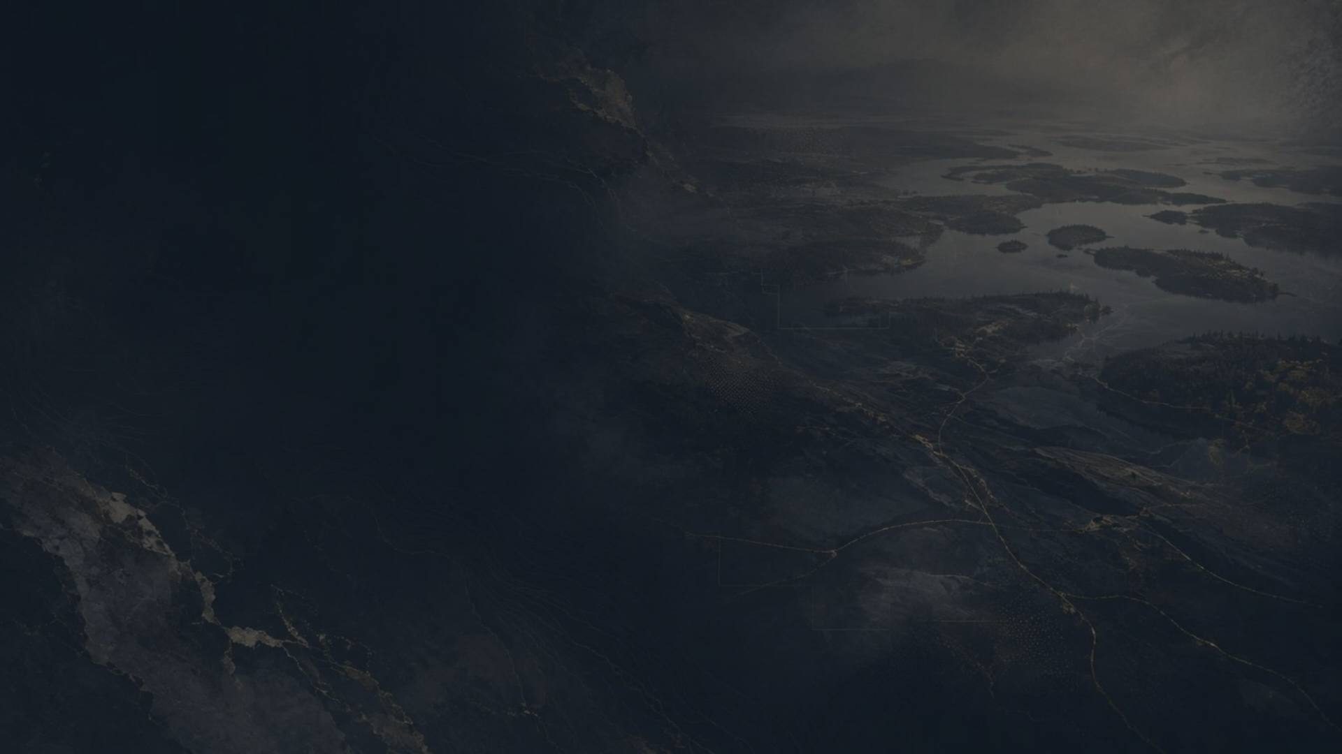 Aerial view of the Red Lake district